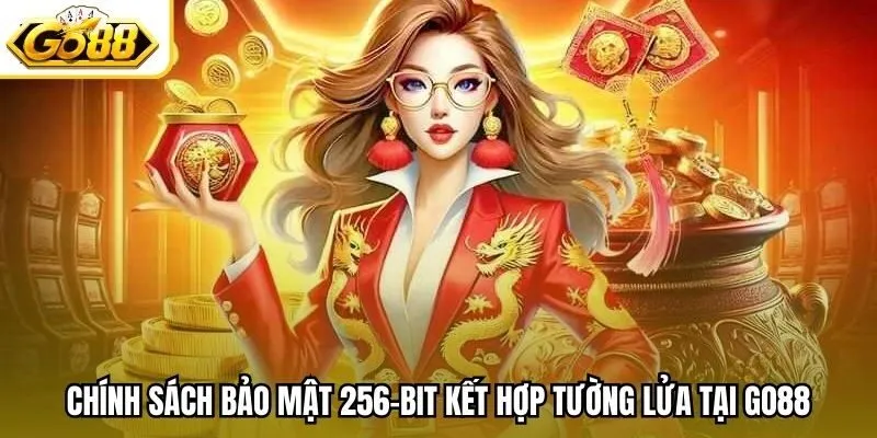 Chính sách bảo mật 256-bit kết hợp tường lửa tại Go88
