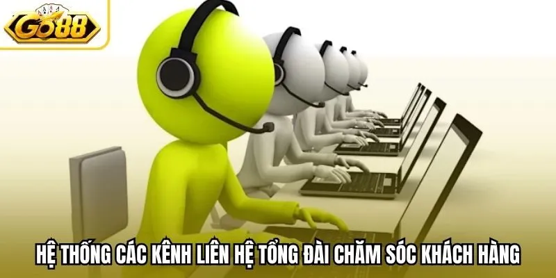 Hệ thống các kênh liên hệ tổng đài chăm sóc khách hàng