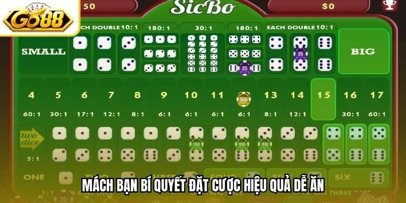 Mách bạn bí quyết đặt cược hiệu quả dễ ăn